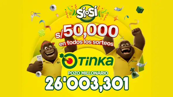 ¿Reventó? Conoce los resultados de La Tinka del domingo 30 de agosto: números ganadores, premios del Pozo Millonario, boliyapa, S/50.000 y más