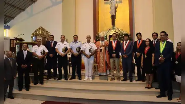Presidente de la Corte de Piura participa en misa por Santa Rosa de Lima