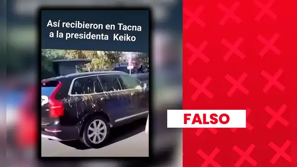 Es falso que este video muestre el rechazo a Keiko Fujimori durante su visita a Tacna: las imágenes corresponden a una protesta en Albania y el audio fue superpuesto