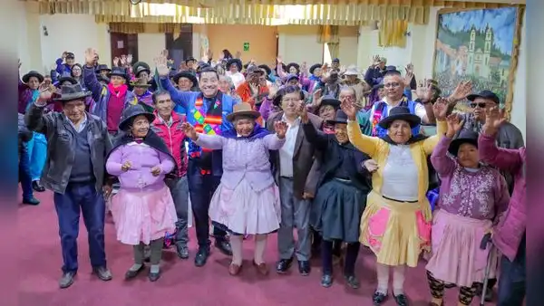 La ONP llega a las alturas y visita a pensionista de 105 años