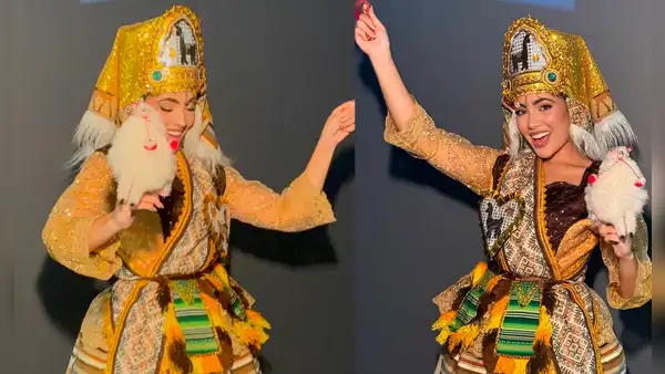 Peruana Josiane Sciotti desata polémica en el Miss Mundo 2026 por su traje típico: bolivianos aseguran que el atuendo es de su país