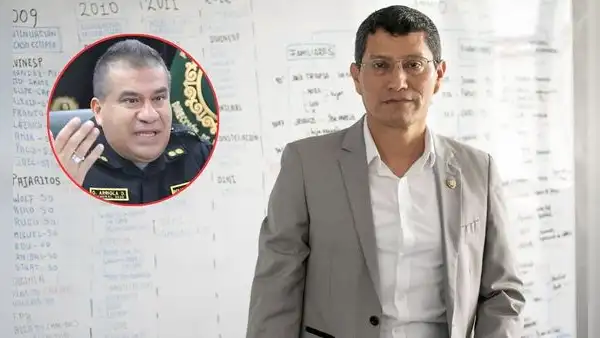 Harvey Colchado presenta proyecto de ley para cambiar norma que mantiene a Óscar Arriola como jefe de la PNP