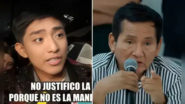 'Senderito' rechaza agresión de su padre Óscar Custodio contra la prensa y tiene firme reacción: "Una persona de tercera edad"