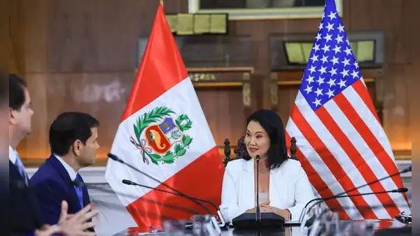 Keiko Fujimori tras reunión con Marco Rubio: "El Perú formará parte del Escudo de las Américas"
