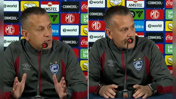Horacio Melgarejo protagoniza tenso momento con periodista tras triunfo de Cienciano: “Te voy a corregir”