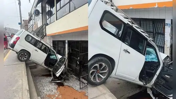 Chofer choca y empotra su carro contra vivienda en Ventanilla: habría estado bajo efectos del alcohol