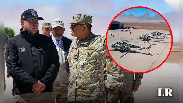 Ejército simuló entrega de helicópteros rusos reparados