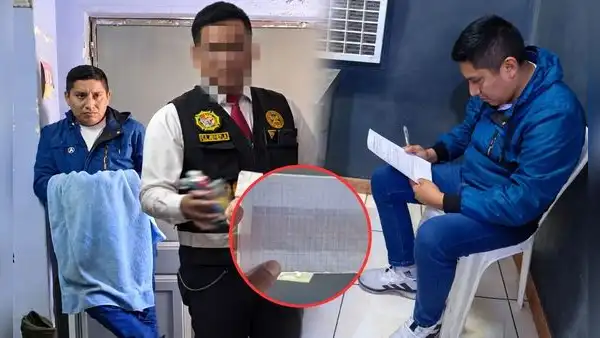 Arequipa: trabajador del INPE fue detenido al intentar ingresar S/ 20.000 y 50 chips al penal de Socabaya