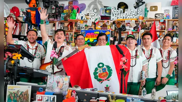 Los Mirlos llevan la cumbia amazónica peruana al mundo con su participación en el Tiny Desk