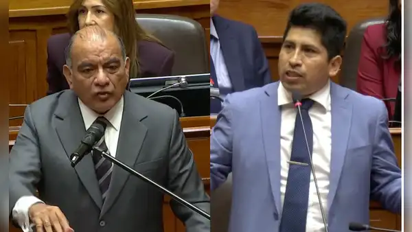 "Estas cifras no son h....": Diputado Jesús Pérez lanza insulto a ministro Astudillo y este se retira del hemiciclo