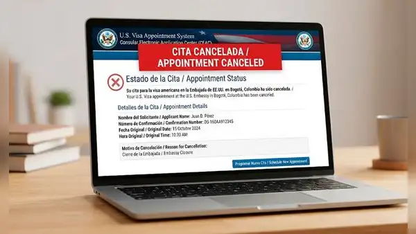 ¿Pagaste por tu visa americana? Esto puedes hacer si la reprograman y cuáles son las citas más afectadas