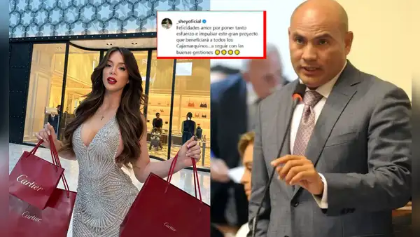 Sheyla Rojas oficializa su relación con Joaquín Ramírez, excongresista denunciado por lavado de activos: “Felicidades amor”