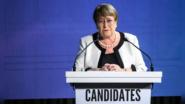 Michelle Bachelet retira su candidatura a la Secretaría General de la ONU tras quedar rezagada en las votaciones
