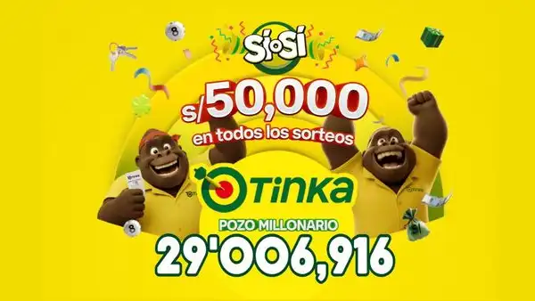 Resultados de La Tinka del domingo 20 de septiembre: números ganadores, premios del Pozo Millonario, boliyapa, S/50.000 y más