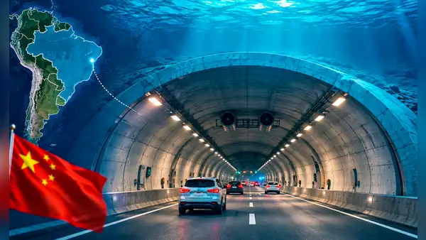 China participa en la construcción del primer túnel submarino de América Latina: tendrá 870 metros bajo el agua y operaría desde 2031