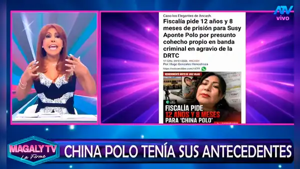 Magaly Medina impacta con fuerte comentario tras el asesinato de la periodista 'La China Polo': "Intentan decir que soy la asesina"