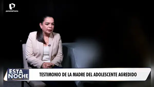 Milagros Leiva se encuentra cara a cara con madre de menor agredido en Liceo Naval tras exponer su identidad: "No le voy a preguntar detalles"