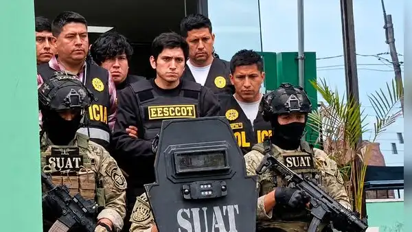 "Jhonsson Pulpo" es trasladado a la Base Naval del Callao para cumplir 36 meses de prisión preventiva