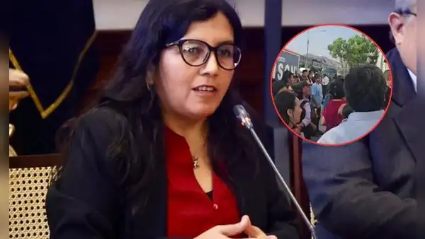 Congreso: reportan a ciudadanos exigiendo ingresar a la Comisión de Constitución para audiencia pública