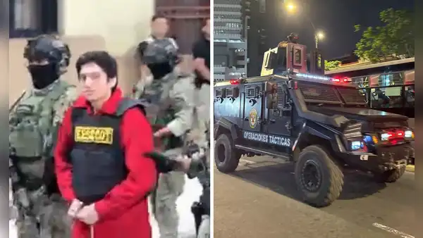 "Jhonsson Pulpo" es trasladado a la Base Naval del Callao para cumplir 36 meses de prisión preventiva