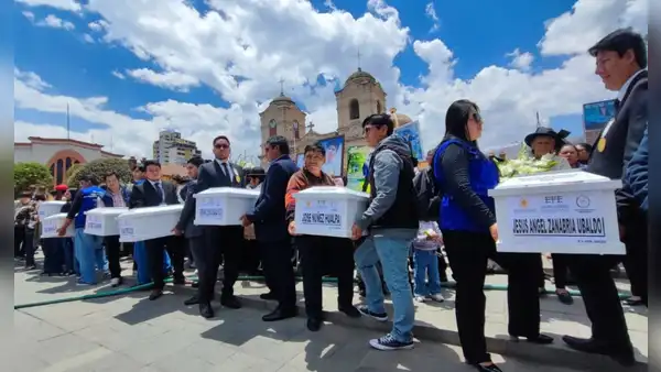 Caso Paccha: Ministerio Público restituye los restos de 10 víctimas tras 34 años de su desaparición