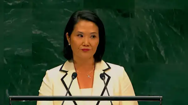 Keiko Fujimori ante la ONU: "Vencimos al terrorismo, pero quienes asumieron esa misión siguen siendo juzgados"