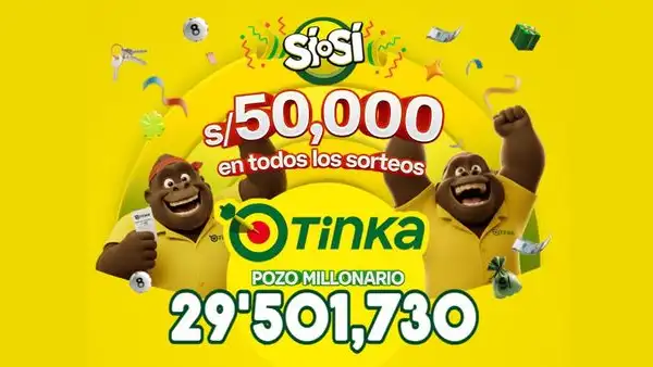 Resultados de La Tinka del miércoles 23 de septiembre: números ganadores, premios del Pozo Millonario, boliyapa, S/50.000 y más