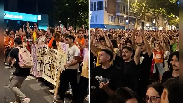 Manifestaciones en España por el desahucio de una jubilada de 87 años en medio de una grave crisis en vivienda