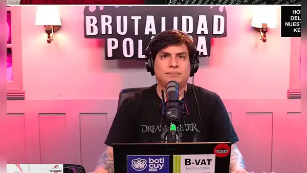 Curwen anuncia en vivo el fin de su podcast ‘Brutalidad política’ y revela el motivo: “Se termina en diciembre”