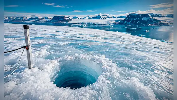 Científicos perforan el hielo de Groenlandia y 13 años después descubren una pérdida alarmante: equivale a un edificio de 3 pisos