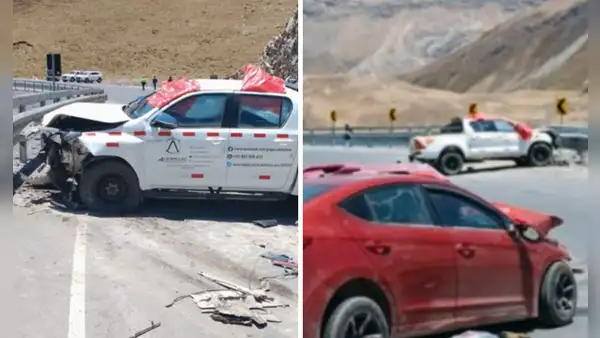 Tragedia en Pasco: tres muertos deja choque entre camioneta y auto en carretera hacia Canta