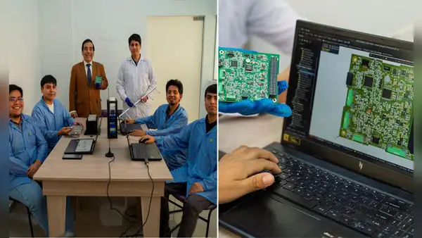 Estudiantes de la UNI llegan a India para la etapa final del satélite peruano COSPAR-1