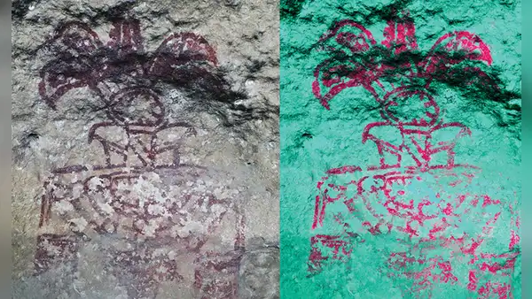 Unos glifos desgastados en una cueva de México ofrecen nuevas pistas sobre el antiguo sistema de escritura de Teotihuacán