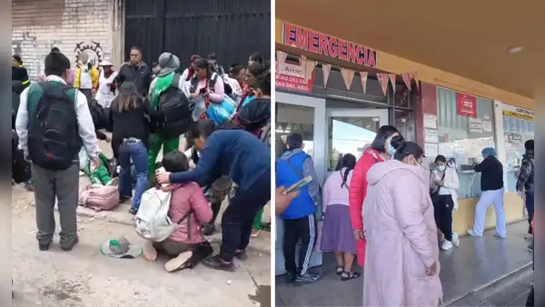 Cusco: atropello múltiple frente a colegio deja ocho escolares heridos y una mujer fallecida