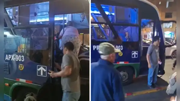 Ataque a bus de la empresa Machupicchu en la av. Universitaria deja heridos a chofer y pasajera