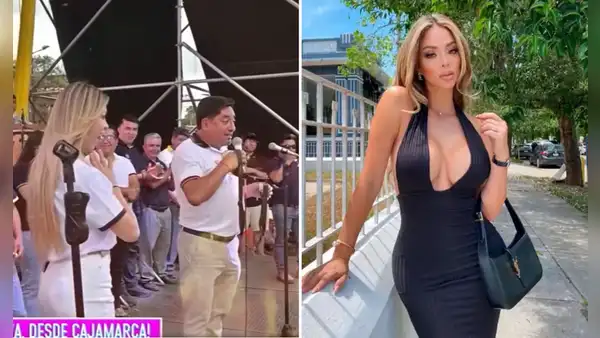 Sheyla Rojas es tratada de la peor manera por amigo de su novio Joaquín Ramírez en escenario de Cajamarca