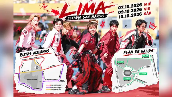 BTS en Perú 2026: horarios, accesos y rutas de ingresos para sus tres conciertos en el Estadio San Marcos