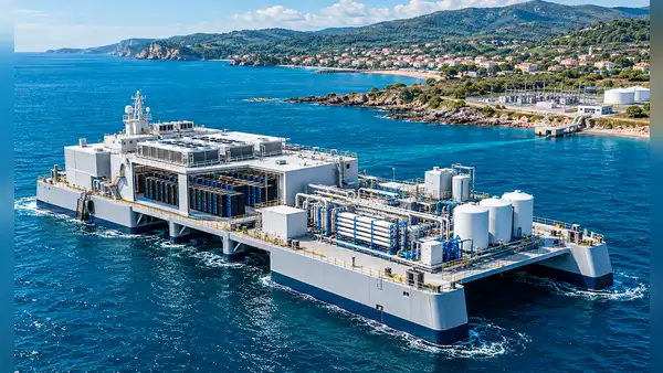 El ambicioso proyecto que busca generar electricidad con el océano para 32.000 hogares, alimentar centros de IA y producir agua potable