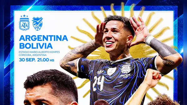 ¿Qué canal transmite el partido Argentina vs Bolivia EN VIVO HOY por la Fecha FIFA 2026?