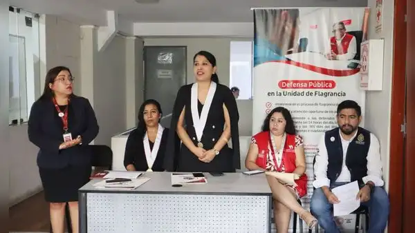 Piura: escolares conocen cómo funciona la “Ruta de la Flagrancia”