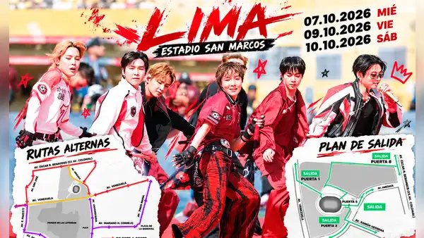 BTS en Perú 2026: horarios, accesos y rutas para ingresar al Estadio San Marcos