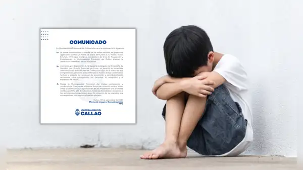 Municipalidad del Callao separa a trabajadora tras denuncia por presunta agresión contra su hijo