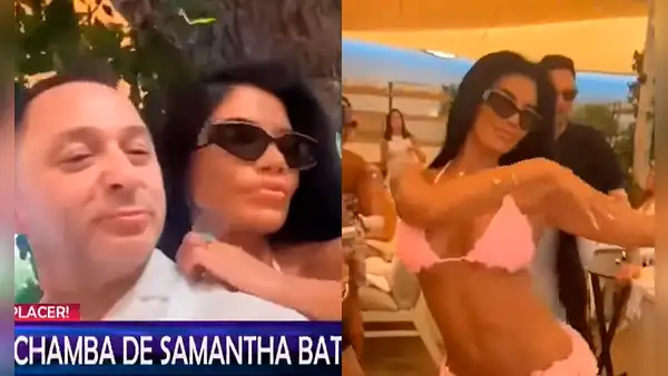 Samantha Batallanos cuenta cómo realiza sus lujosos viajes por Europa financiados por empresarios millonarios: “Nos pagan y hacemos contenido”