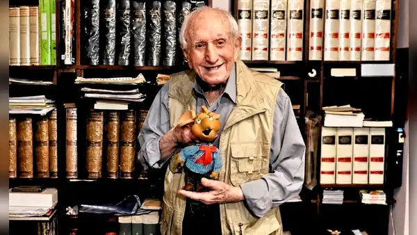 Muere Pepino Mazullo, voz original de Topo Gigio, a los 100 años y conmociona a sus seguidores