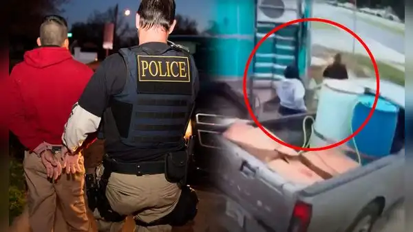 Terror para inmigrantes legales e indocumentados en EE.UU: Difunden video de extranjeros huyendo del ICE en esta ciudad