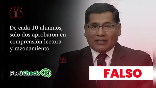 Es falso que solo dos de cada 10 alumnos alcanzaron un nivel satisfactorio en lectura y razonamiento en la prueba PISA 2025