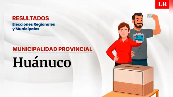 Resultados en la provincia de Huánuco, según la ONPE: conoce quién es el virtual alcalde de la ciudad