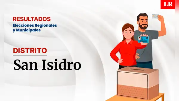 Resultados en San Isidro, según la ONPE: conoce quién es el virtual alcalde del distrito