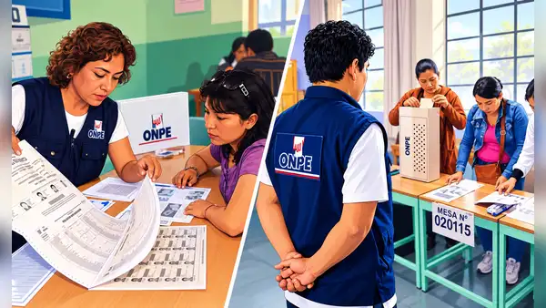 Miembros de mesa recibirán S/165: modalidades de pago, registro en ONPE y cobro en Banco de la Nación