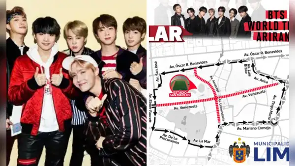 BTS en Lima: cierres y desvíos por conciertos en el Estadio San Marcos este 7, 9 y 10 de octubre
